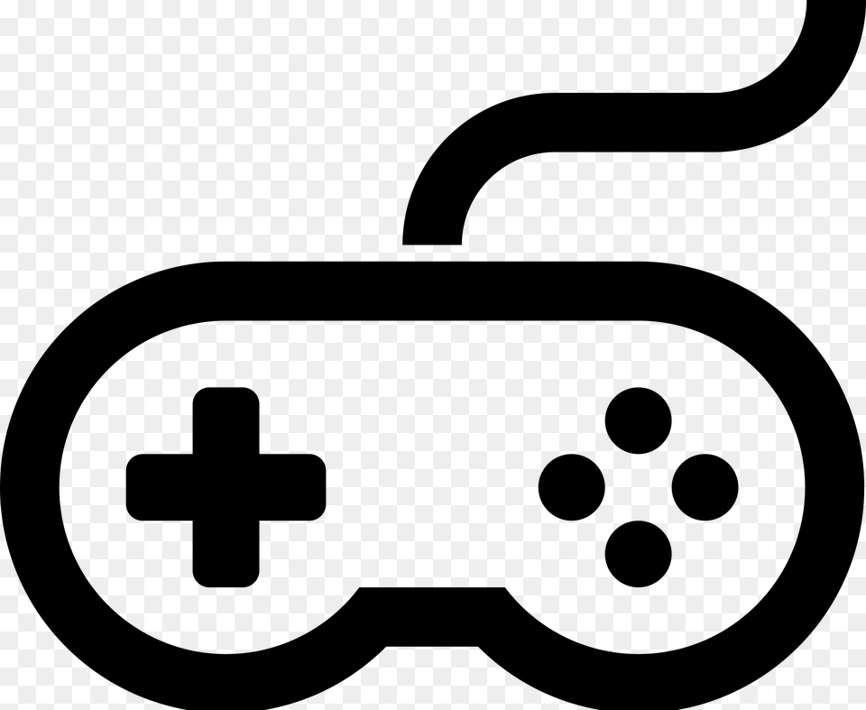 Video Game Controller Drawing At Getdrawings Game Controller Icon Transparent, Gray Free Png