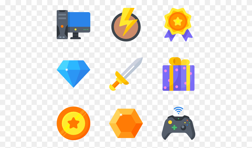 Video Game Controller Icon Packs, Blade, Dagger, Knife, Weapon Free Transparent Png