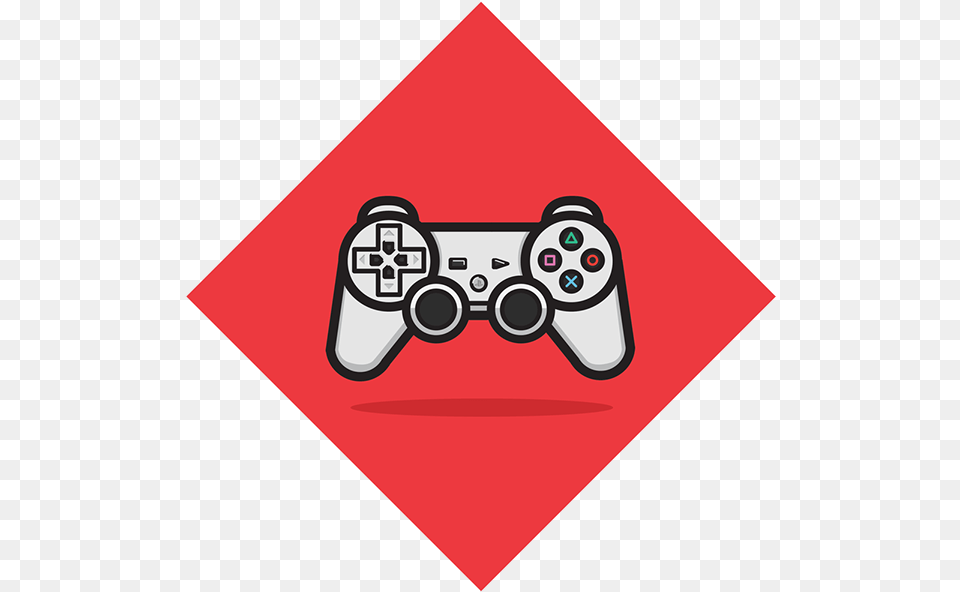Video Game Controller Icon Set Red Gaming Controller Logo, Electronics, Disk, Joystick Free Png Download