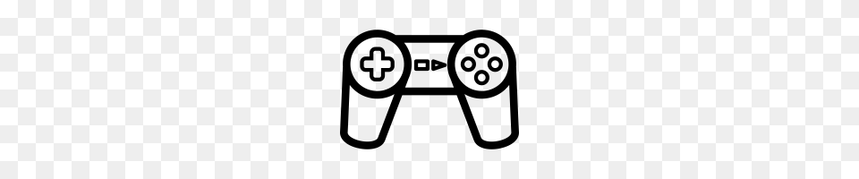 Video Game Controller Icons Noun Project, Gray Png
