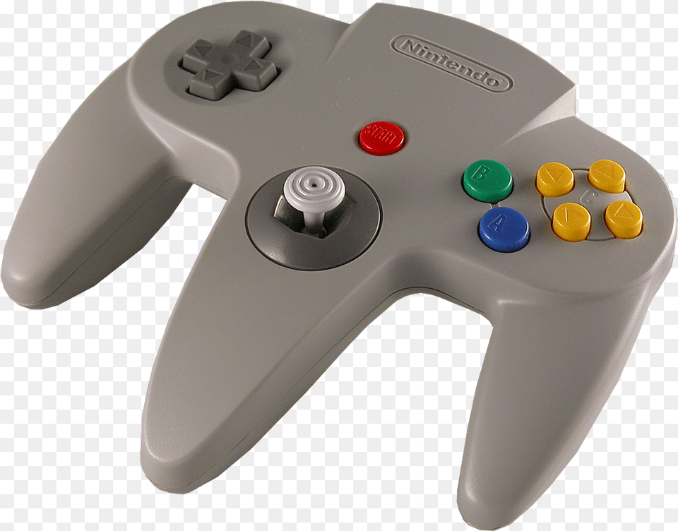 Video Game Controller Nintendo 64 Controller, Electronics, Joystick, Computer Hardware, Hardware Free Png Download