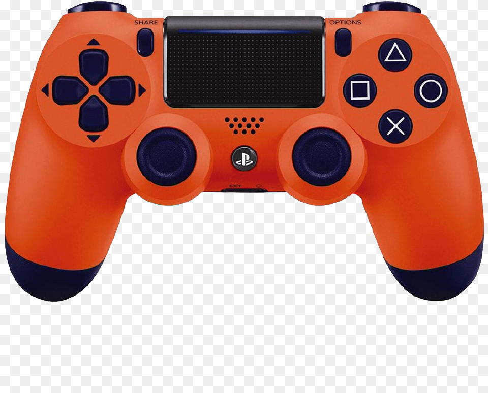 Video Game Controller Pic Sunset Orange Dualshock, Electronics, Joystick Free Transparent Png