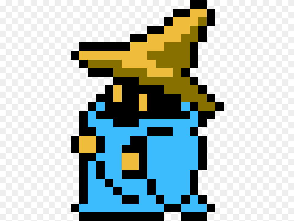 Video Game Gif Clipart Final Fantasy Black Mage 8 Bit, First Aid, Animal, Bird, Jay Free Png
