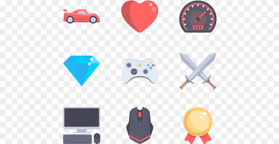 Video Game Icons, Computer Hardware, Hardware, Electronics, Blade Free Png Download