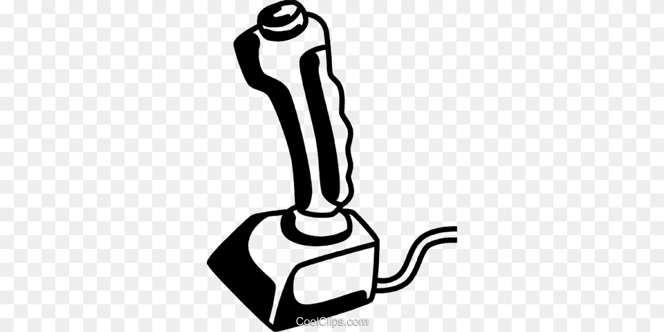 Video Game Joystick Royalty Vector Clip Art Illustration, Electronics, Smoke Pipe Free Transparent Png