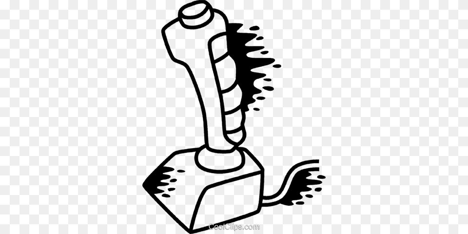 Video Game Joystick Royalty Vector Clip Art Illustration, Electronics, Ammunition, Grenade, Weapon Free Png