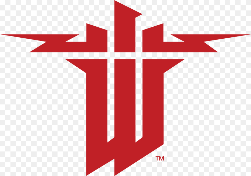 Video Game Logos Ii Quiz By Crazygamer7477 Wolfenstein Logo, Cross, Symbol, Weapon Free Png