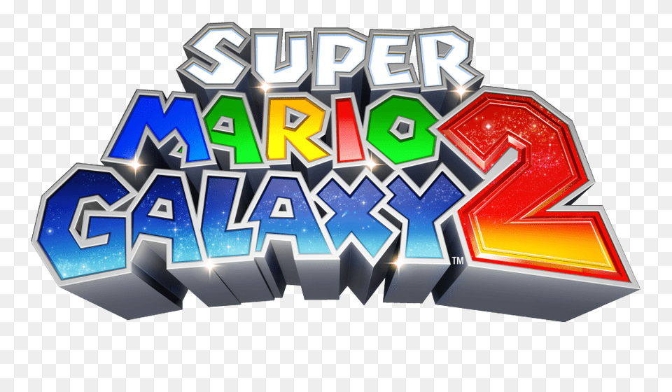 Video Game Logos Super Mario Galaxy 2, Art, Graphics, Text Free Png