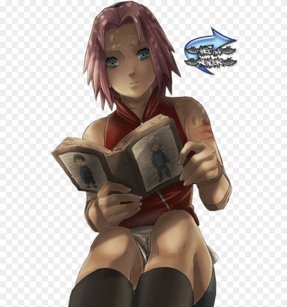 Video Game Renders Sakura Haruno, Publication, Book, Comics, Adult Free Transparent Png