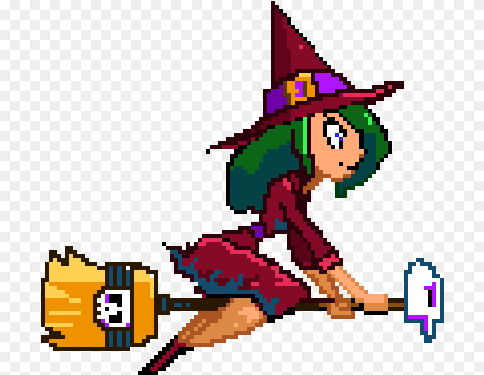 Video Game Sprite Vector Library Stock Witch Sprite Sheet, Clothing, Hat Png Image