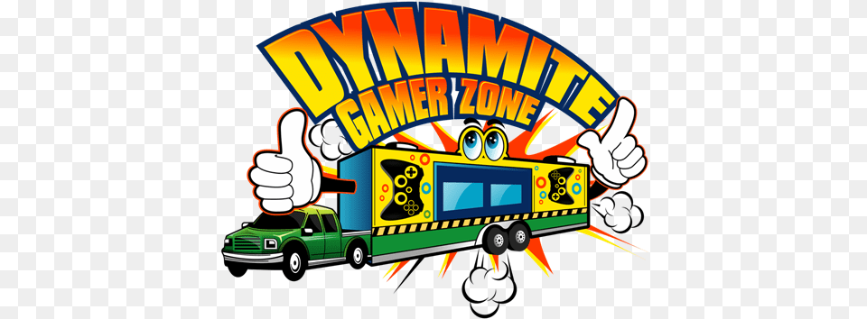 Video Game Truck Van Trailer In Houston Tx Dynamite Gamer Zone, Transportation, Vehicle Free Png