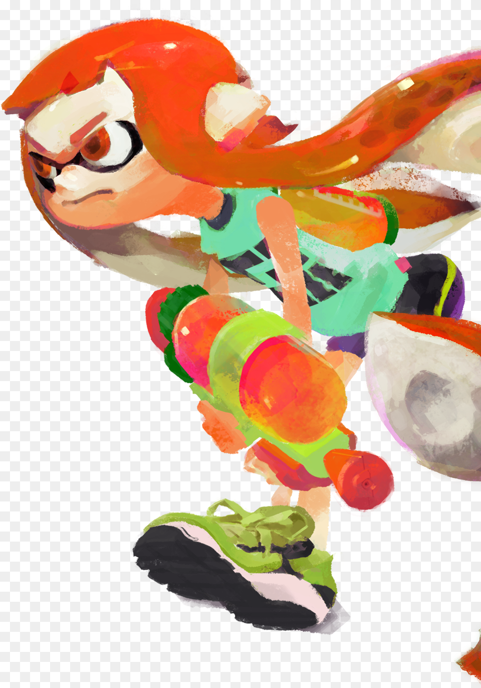 Video Gamesplatoon Wallpaper Id Splatoon Concept Art, Graphics, Tape, Painting, Baby Free Png Download