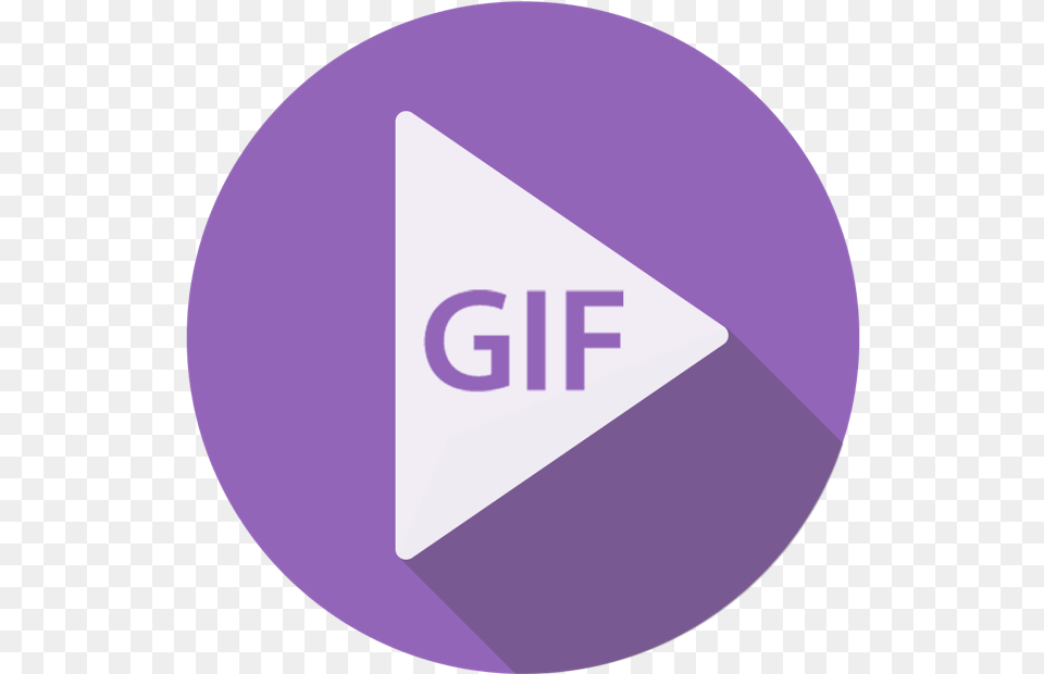 Video Gif Creator Dot, Purple, Triangle, Disk Free Transparent Png