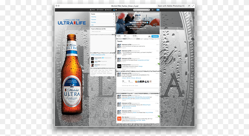 Video Grab For Link Post From Twitter To Youtube Channel Lance Armstrong Michelob Ultra, Alcohol, Beer, Beverage, Beer Bottle Png Image