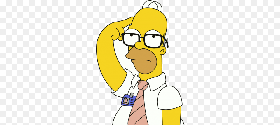 Video How To Remember What You Read Simpsons Quiz Homer Person Thinking Hard Cartoon, Baby, Face, Head, Accessories Png Image