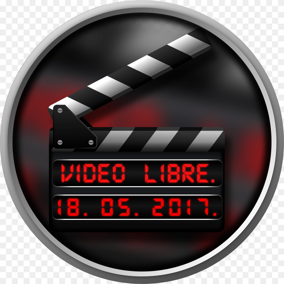 Video Libre Clip Arts Circle, Electronics, Screen, Computer Hardware, Hardware Png Image