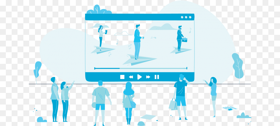 Video Marketing Can Change Your Game Play Illustration, Person, Electronics, Screen, Outdoors Png Image