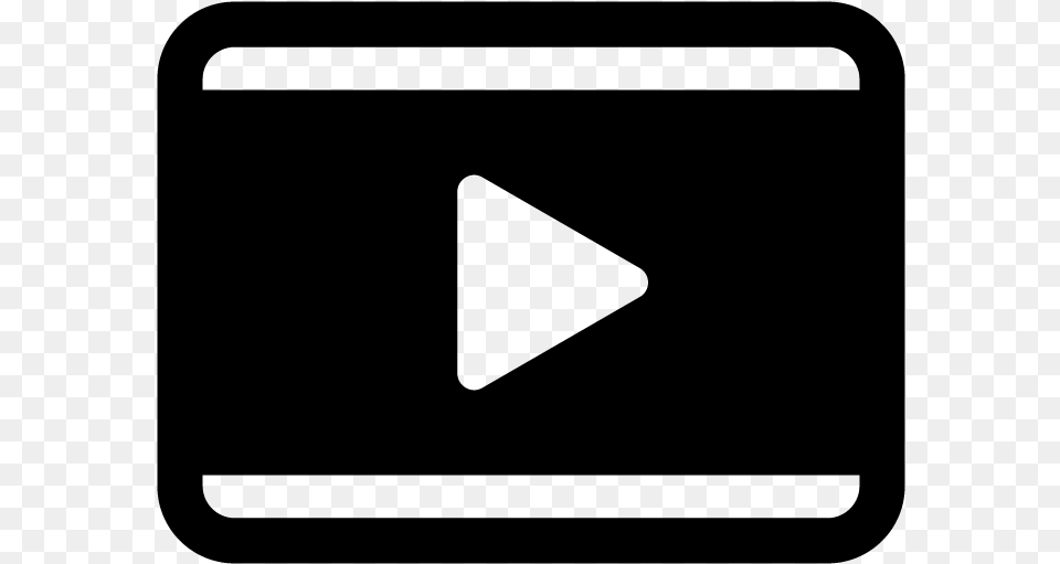 Video On Demand Icon, Gray Png