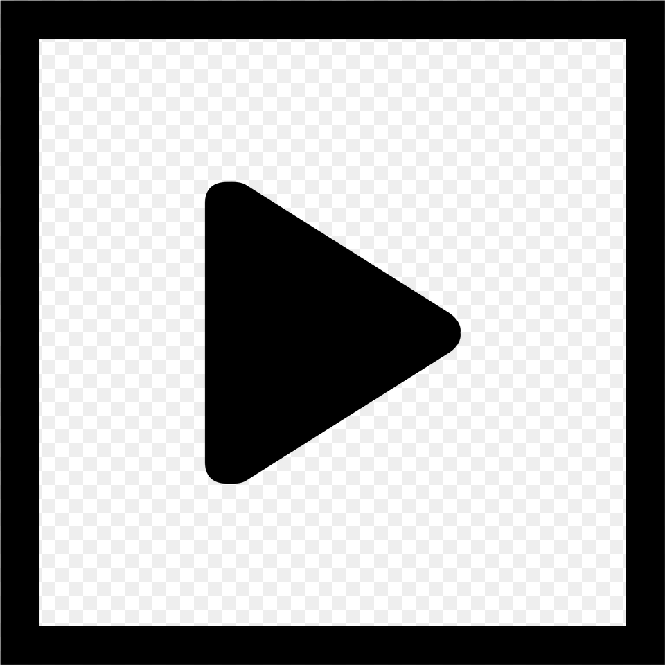 Video Packs Triangle, Gray Free Png Download