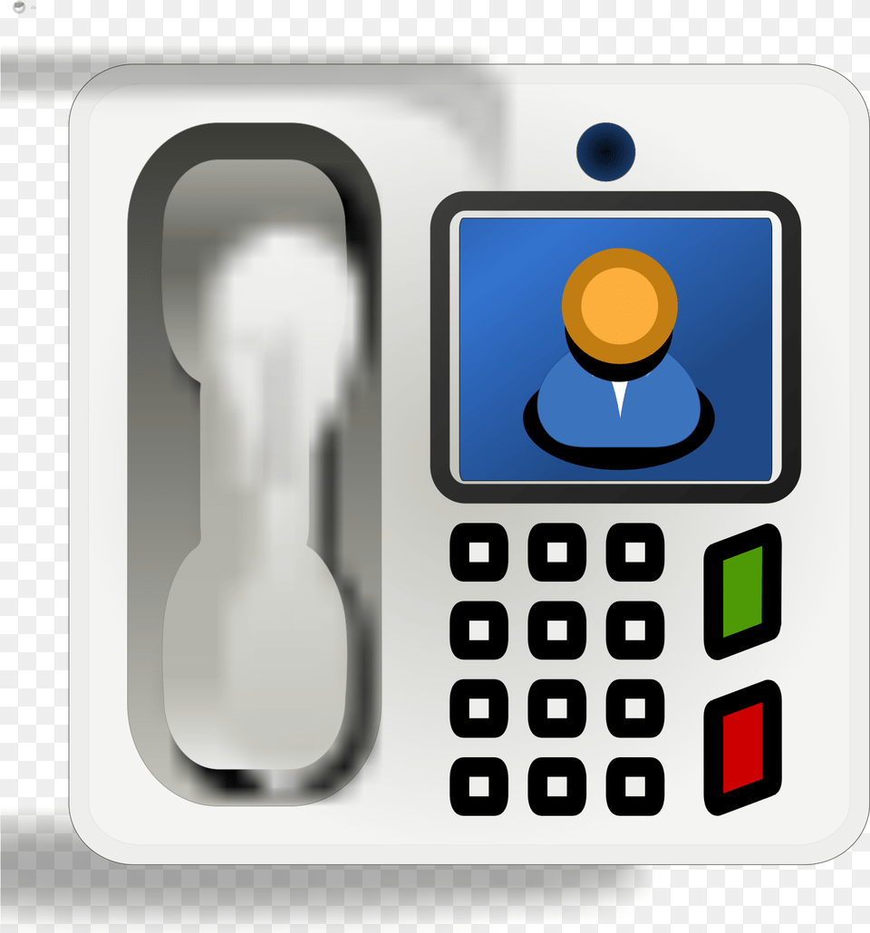 Video Phone With Intercom Svg Vector Technology Applications, Electronics, Mobile Phone, Smoke Pipe Free Png