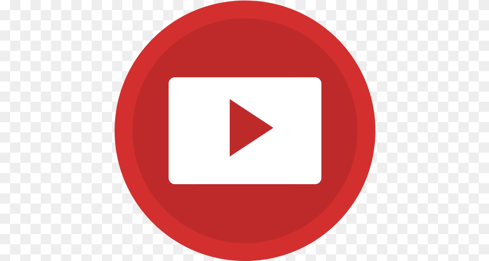 Video Play Online Youtube Tube Icon Youtube Circle, Sign, Symbol, Road Sign, Disk Free Png