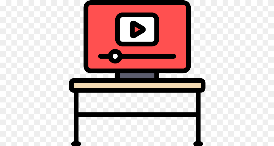 Video Player Streaming Vector Svg Icon Icono Estante Png