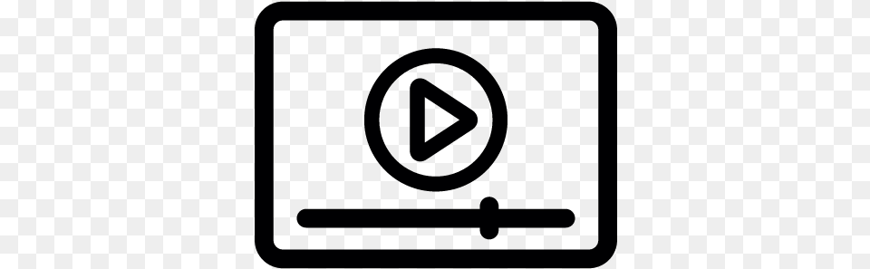 Video Player With Timeline Vector Video Svg Icon, Lighting Free Transparent Png
