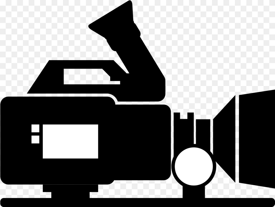 Video Production Video Camera Silhouette, Astronomy, Moon, Nature, Night Free Transparent Png