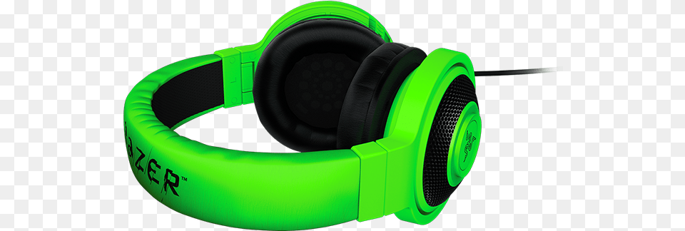 Video Razer Kraken Pro Green, Electronics, Headphones Png Image