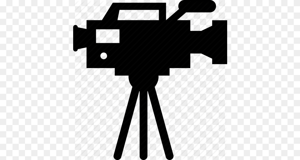 Video Recorder Clipart Tv Camera, Tripod Png Image