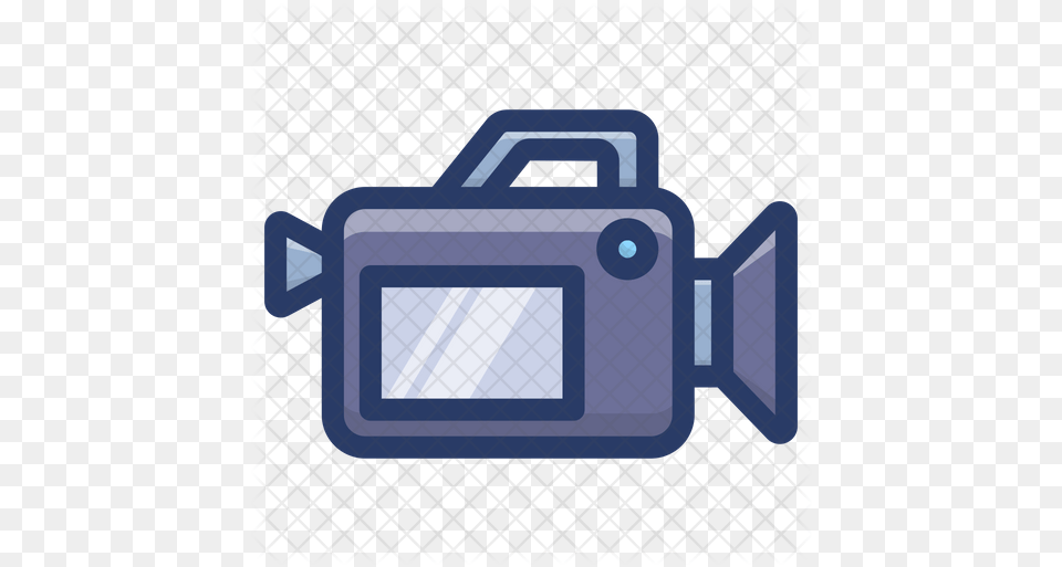Video Recording Camera Icon Of Colored Clip Art, Electronics, Video Camera, Lighting, Bag Free Transparent Png
