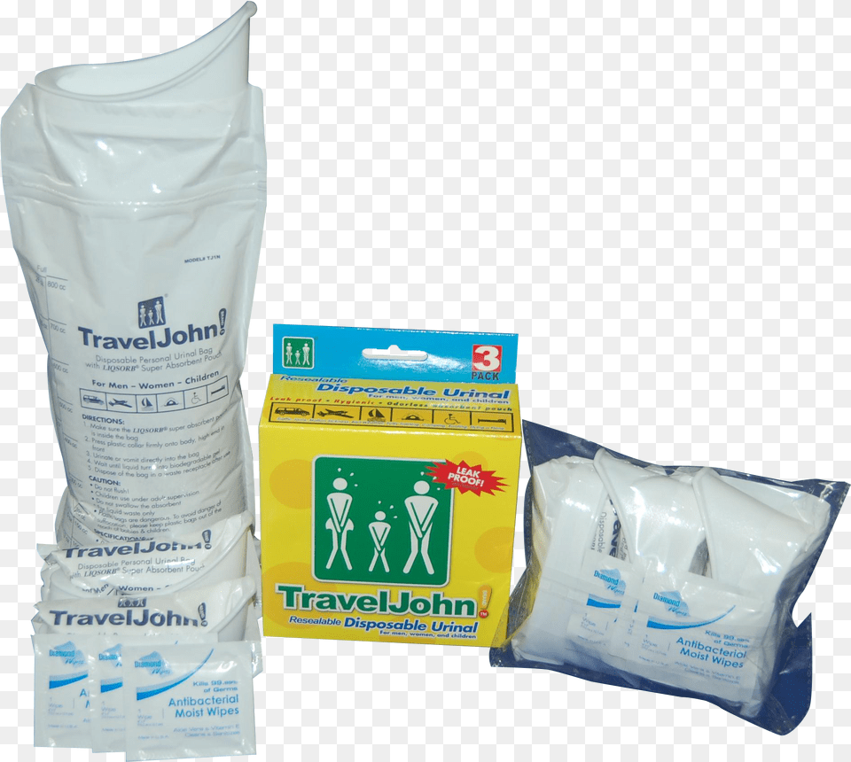 Video Travel John Mini Portable Potty, Plastic, Bag Png Image