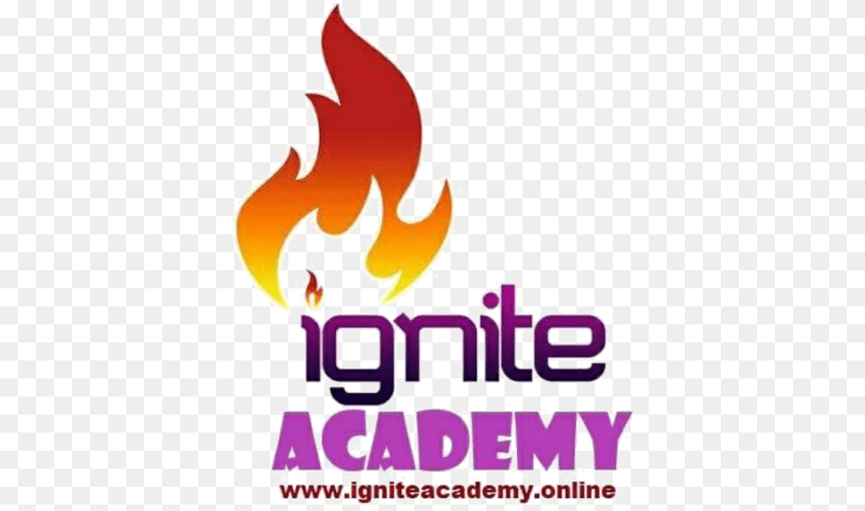 Video U2013 Ignite Academy Vertical, Fire, Flame Free Png Download