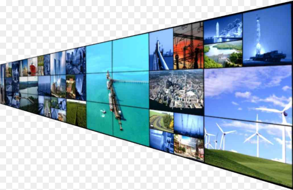 Video Wall Video Wall, Art, Collage, Screen, Electronics Free Transparent Png
