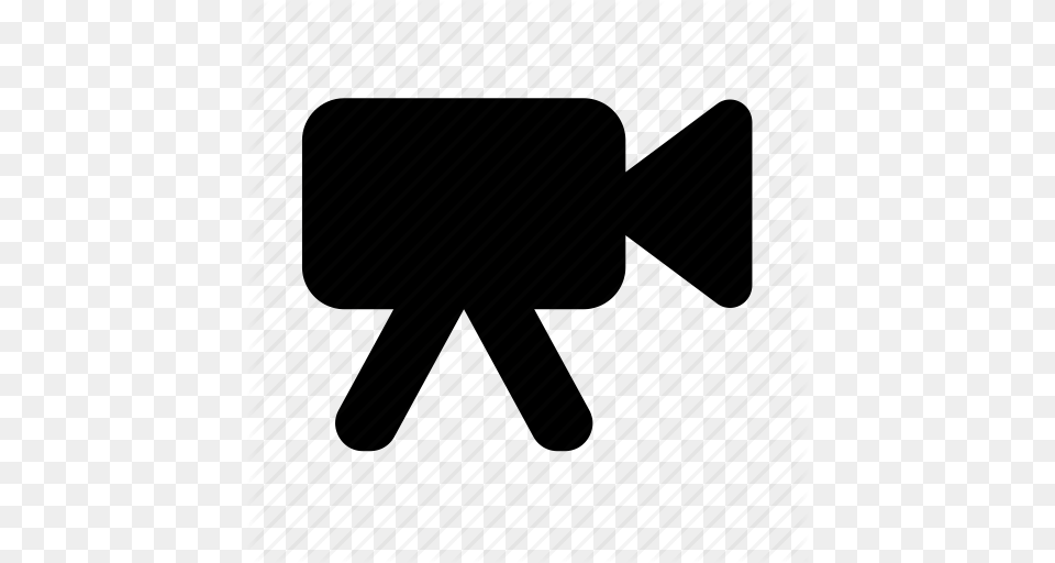 Videocam Videocamera Icon, Accessories, Formal Wear, Tie, Silhouette Free Transparent Png