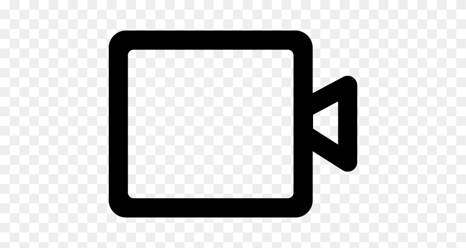 Videocamera Video Technology Icon With And Vector Format, Gray Free Transparent Png