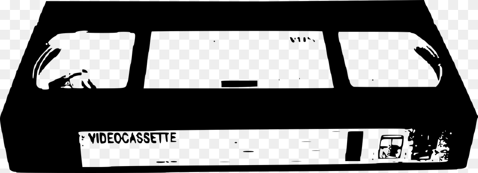 Videocassette Big Image Vhs Tape Clip Art, Gray Png