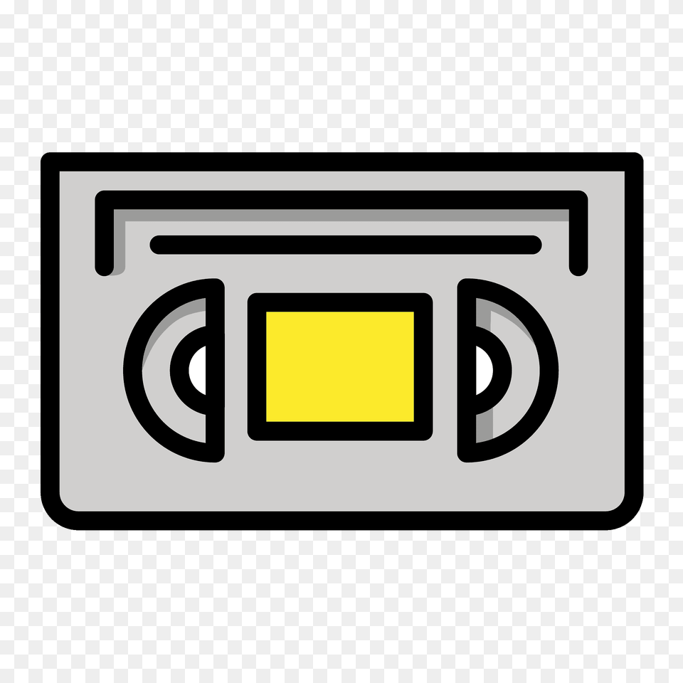 Videocassette Emoji Clipart, Electronics Png Image