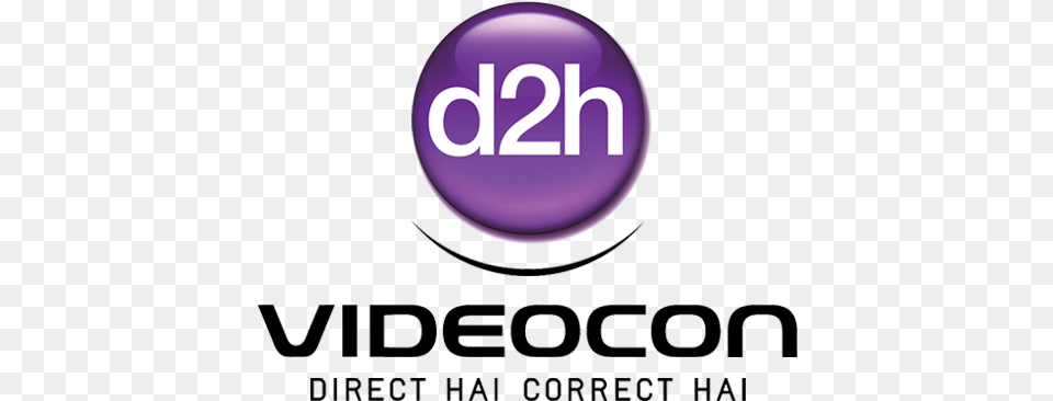 Videocon D2h Logo Videocon, Text, Disk, Purple Free Png