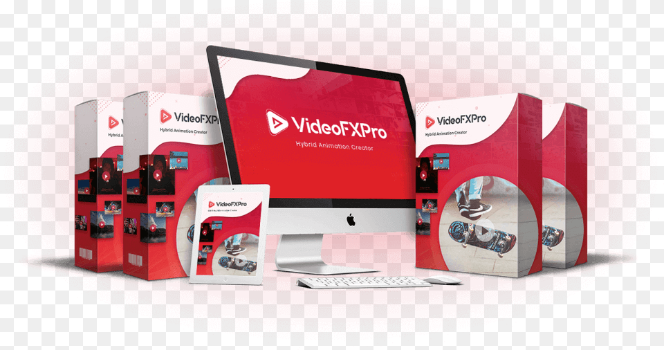 Videofx Pro Review, Advertisement, Skateboard, Person Free Png Download