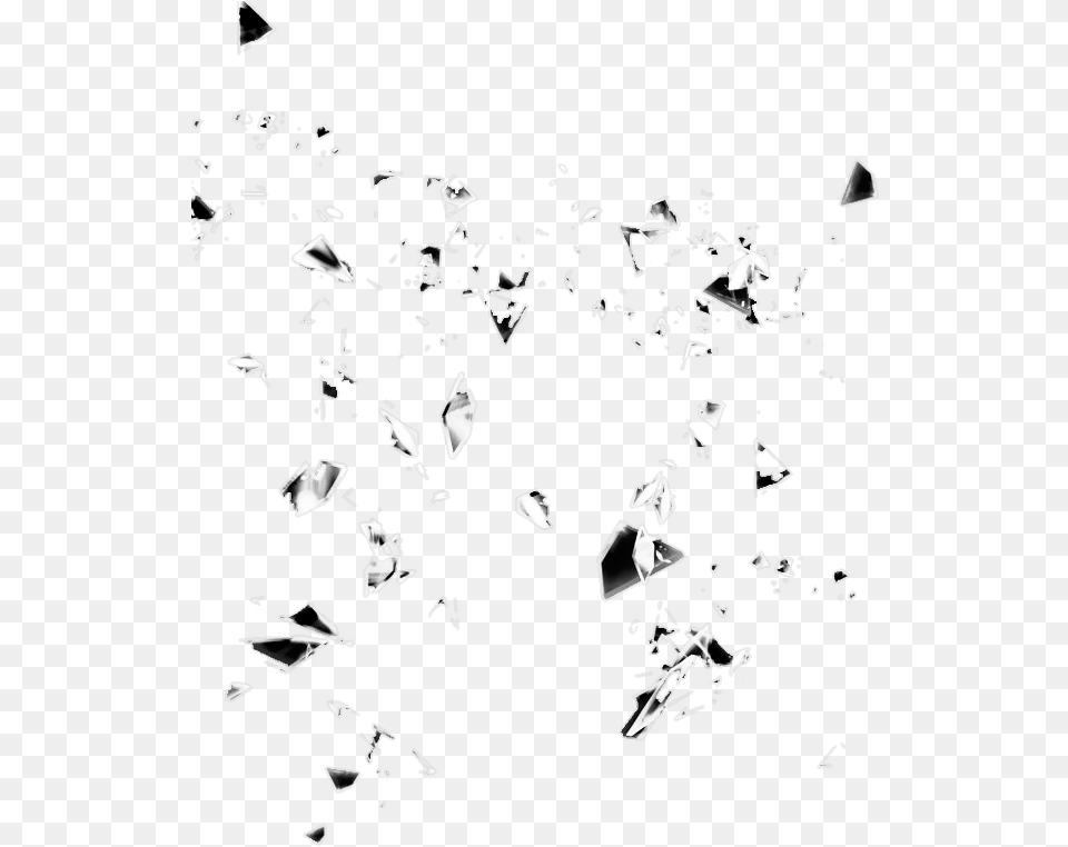 Vidrio Glass Roto Broken Partculas Vidrio Roto En, Paper, Art, Accessories, Diamond Free Transparent Png