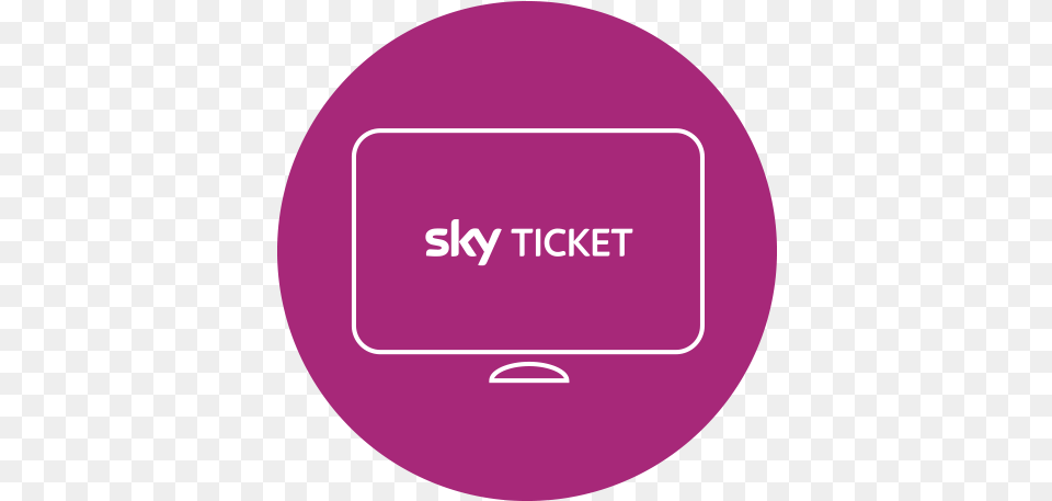 Viel Spass Mit Deinem Sky Ticket Programm Direkt Auf Team Sky, Purple, Sphere, Disk Png Image