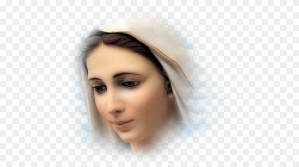 Vierge Marie De La Vierge Marie, Head, Portrait, Clothing, Face Png