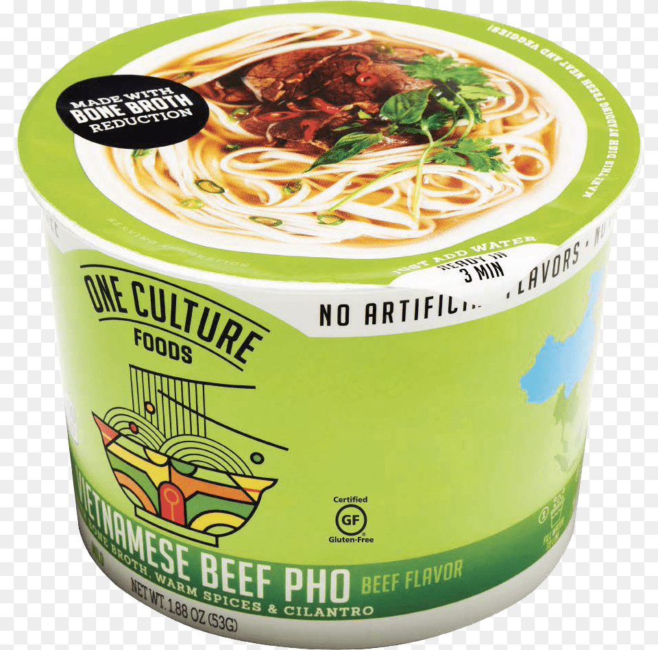 Viet Beef 1000 With Gf Down One Culture Foods Noodles, Food, Noodle, Pasta, Spaghetti Free Png