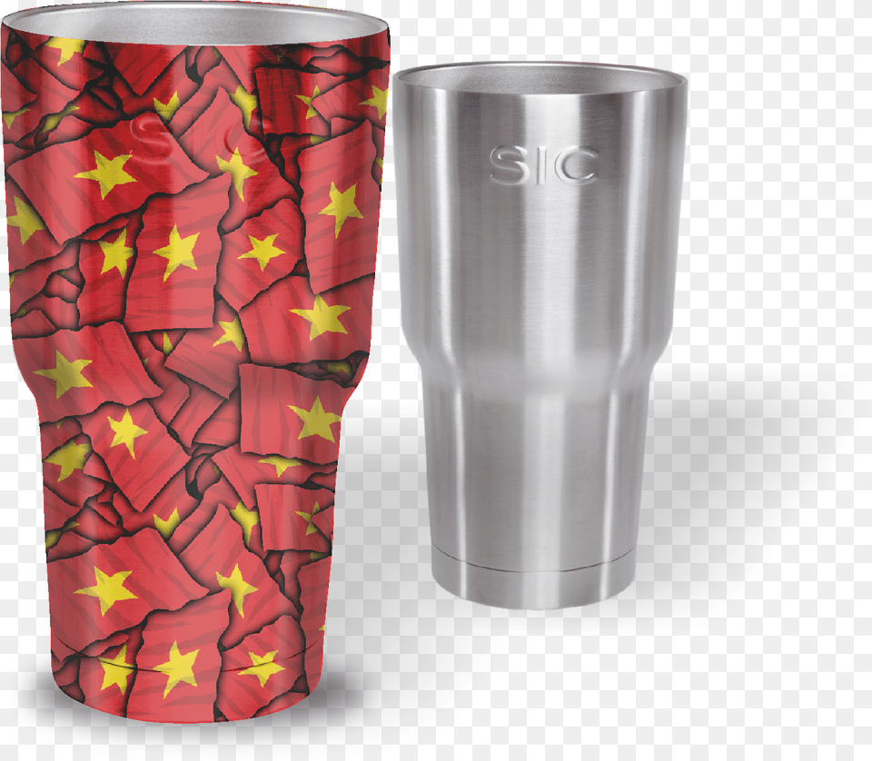 Vietnam Flag, Steel, Bottle, Shaker, Glass Png