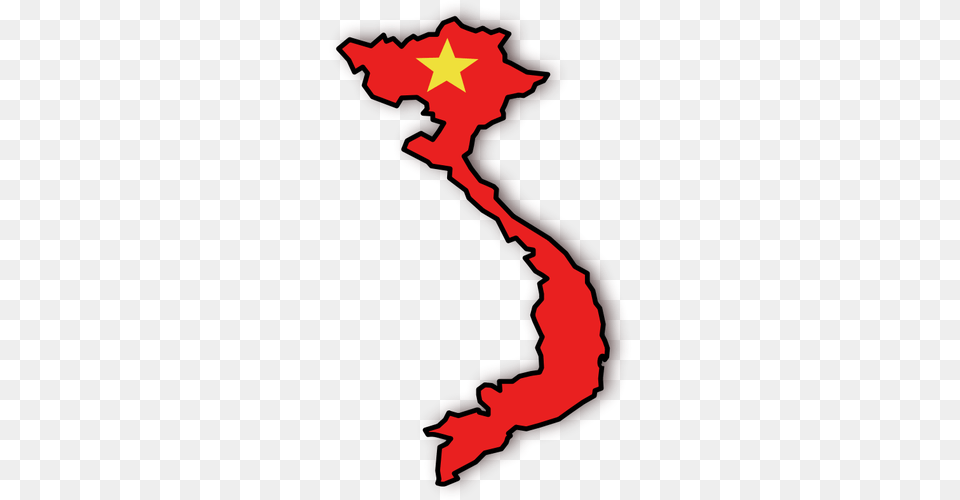Vietnam Flag And Map, Outdoors, Nature, Food, Ketchup Free Png
