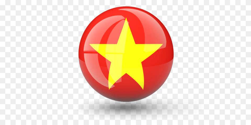 Vietnam Flag Icon Transparent, Star Symbol, Symbol Free Png Download