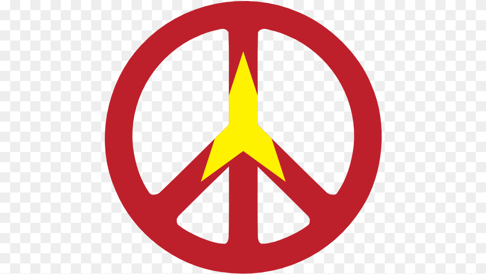 Vietnam Flag Peace Symbol Cnd Logo Nik Bear Brown Facebook Black And White Peace Sign, Machine, Spoke Png