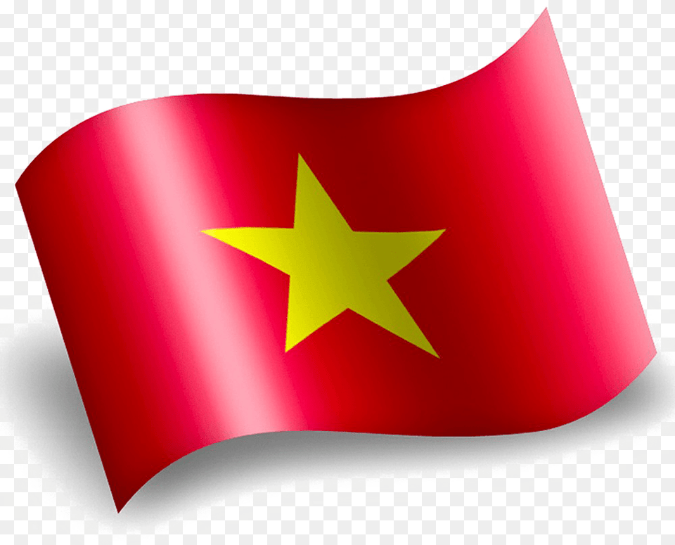Vietnam Flag Pic Vietnam Flag, Symbol, Star Symbol Free Transparent Png