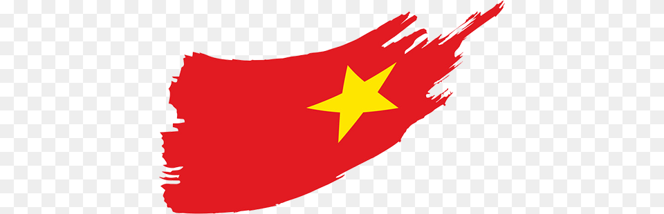 Vietnam Flag Vector, Star Symbol, Symbol, Dynamite, Weapon Free Png